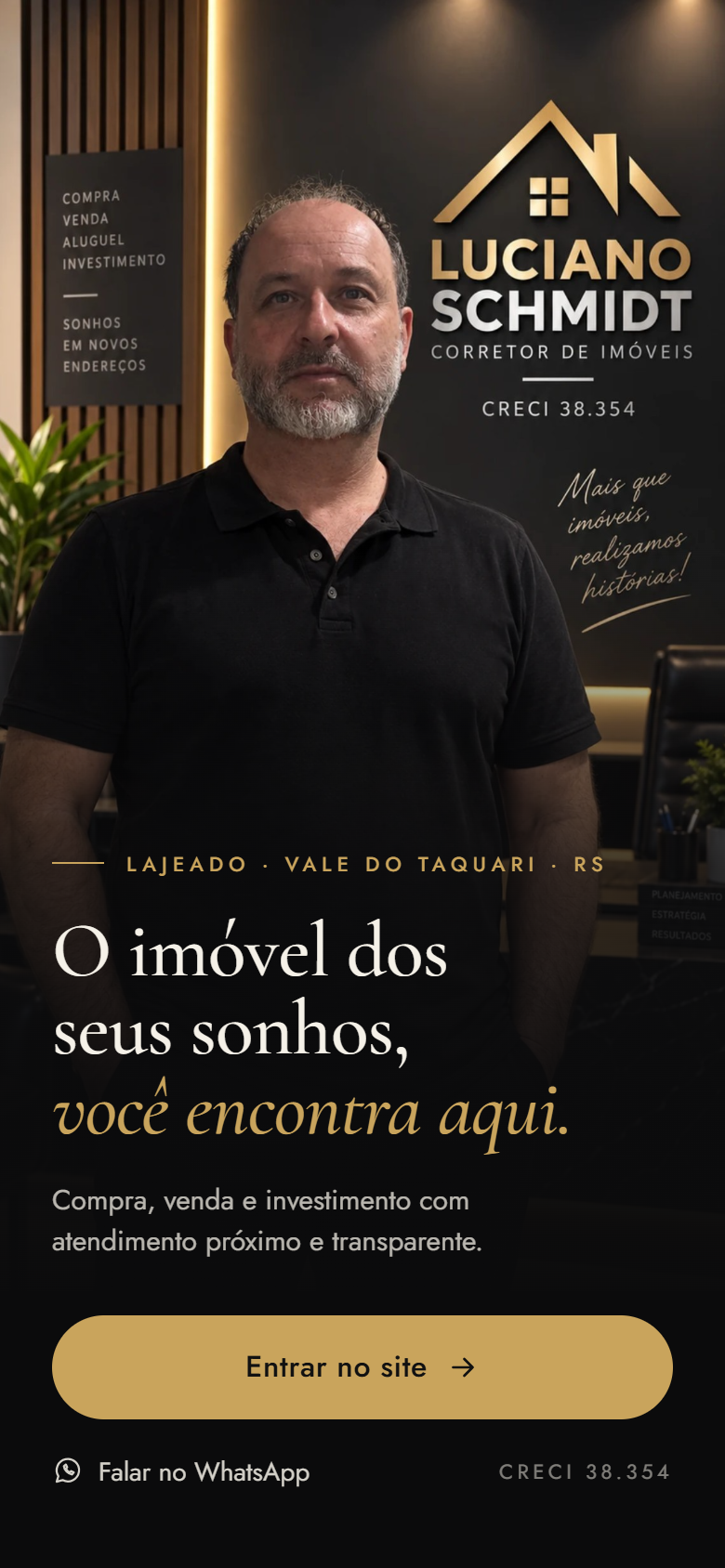Luciano Schmidt — Corretor de Imóveis